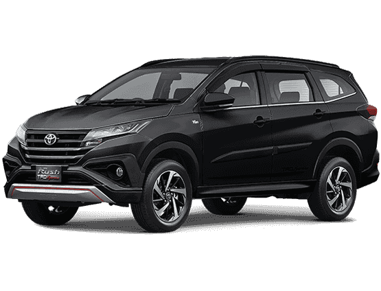 Warna Mobil Toyota All New Rush Bagian Depan