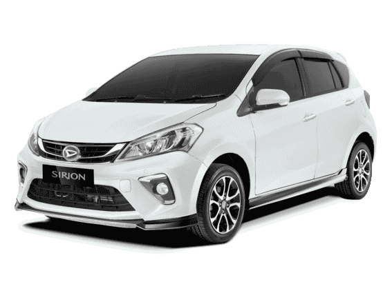 Warna Mobil Daihatsu New Sirion Bagian Depan