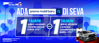 Beli mobil di SEVA berhadiah Asuransi Comprehensive Garda Oto!
