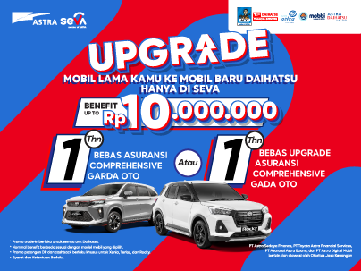 Promo Daihatsu: Tukar mobil kamu dengan mobil Daihatsu yang baru untuk dapatkan benefit hingga Rp10 Juta!