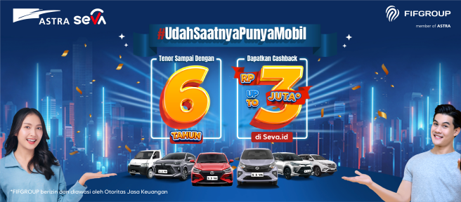 SPESIAL CASHBACK hingga 3 Juta Rupiah