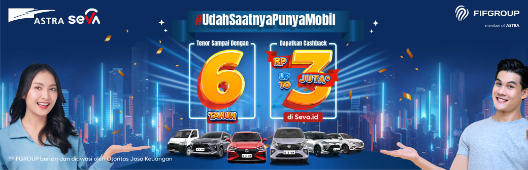 SPESIAL CASHBACK hingga 3 Juta Rupiah