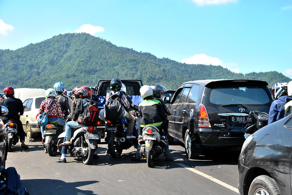 macet di tanjakan