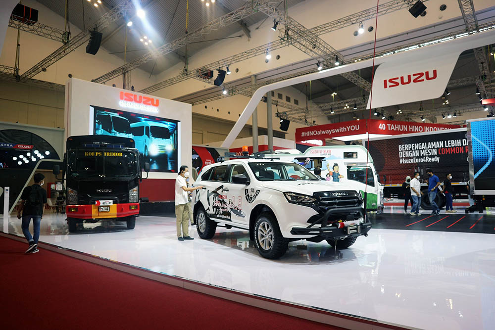 booth isuzu