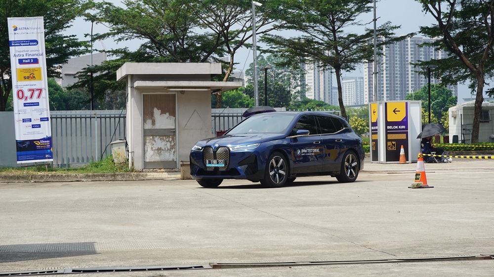 cara test drive di giias 2022