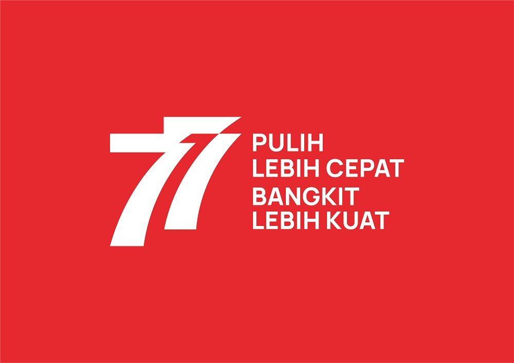 logo HUT RI Ke-77