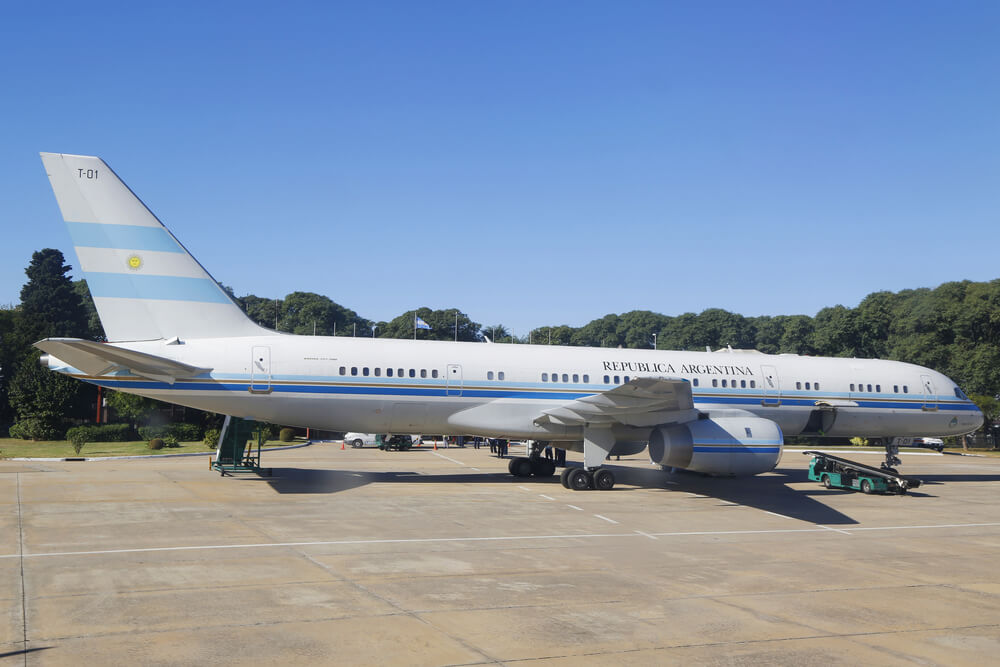 pesawat presiden argentina