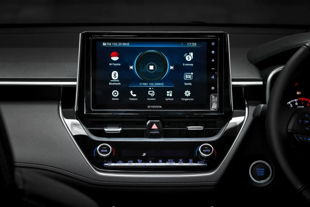 Fitur NFC Mobil Corolla Cross