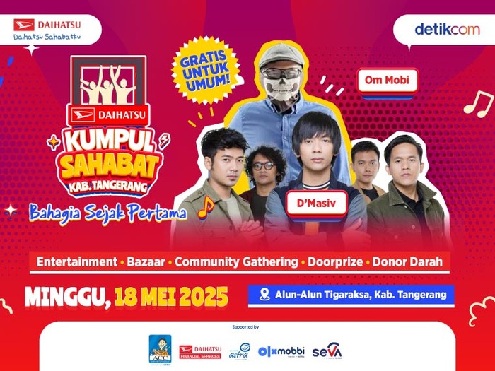 SEVA di Daihatsu Kumpul Sahabat 2025 di Kab. Tangerang: Hiburan, Komunitas, dan Hadiah Menanti!