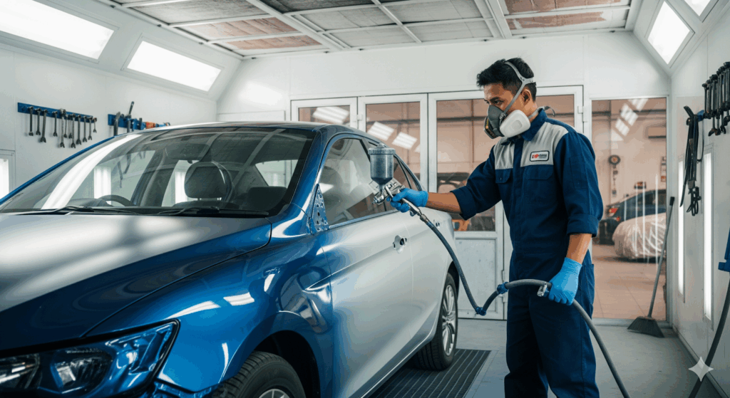 Mau Repaint Mobil? Kenali Dulu Maksud Cat Oven Bengkel Mobil & Manfaatnya