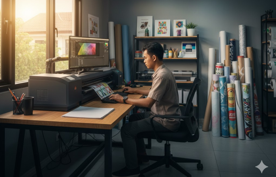 Segini Modal Awal Usaha Percetakan Banner: Dari Printer, Tinta, hingga Biaya Promosi Online