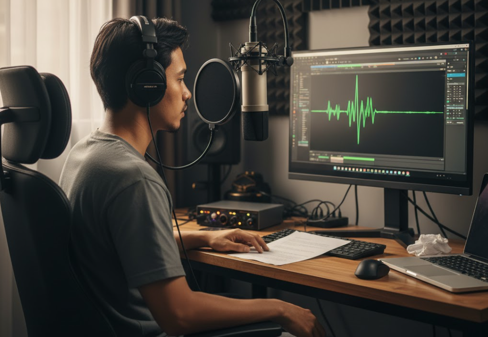 7 Strategi Efektif Memulai Usaha Jasa Voice Over dan Dubbing agar Cepat Dapat Klien Pertama