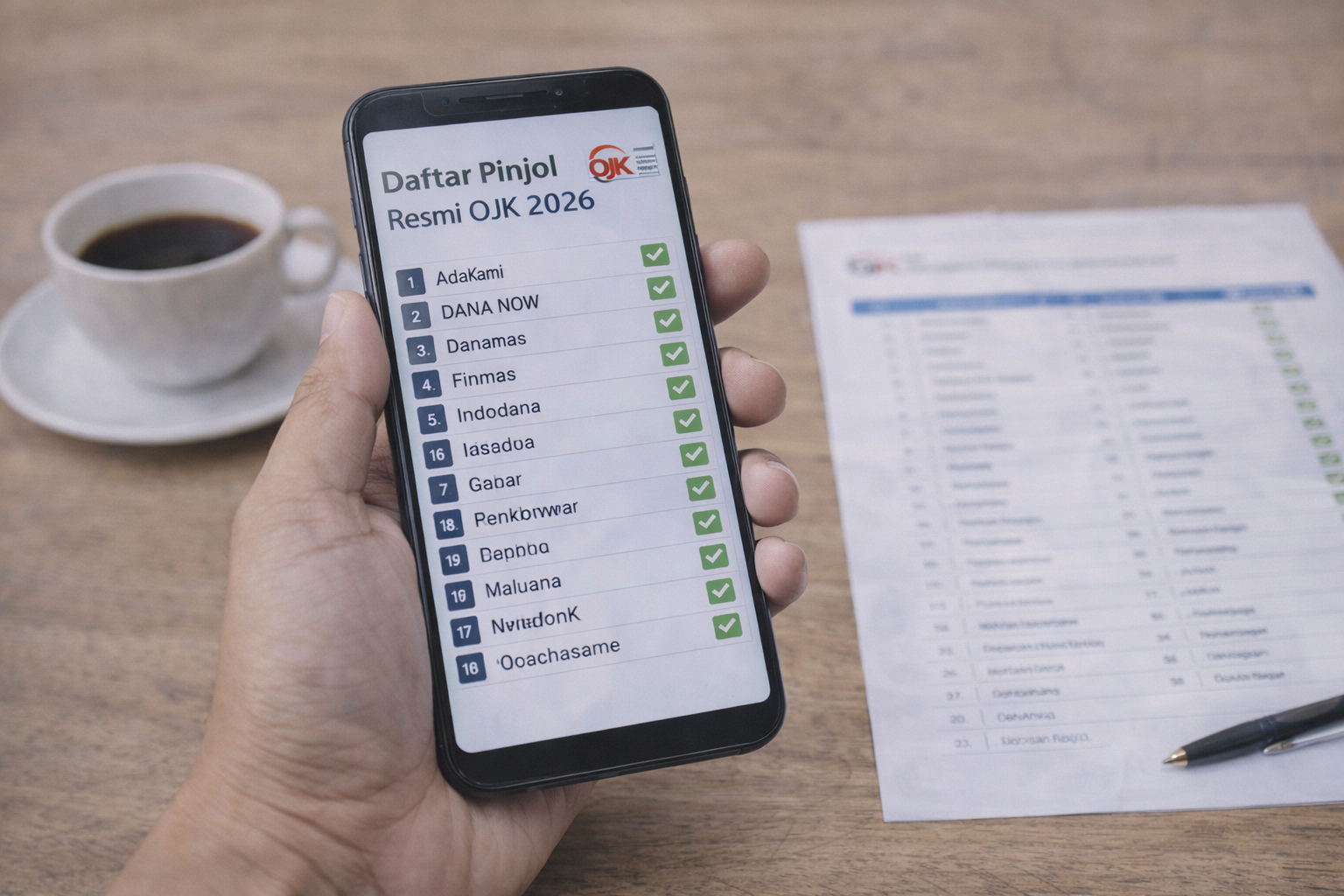 Daftar 96 Pinjol Resmi OJK 2026 yang Legal dan Diawasi