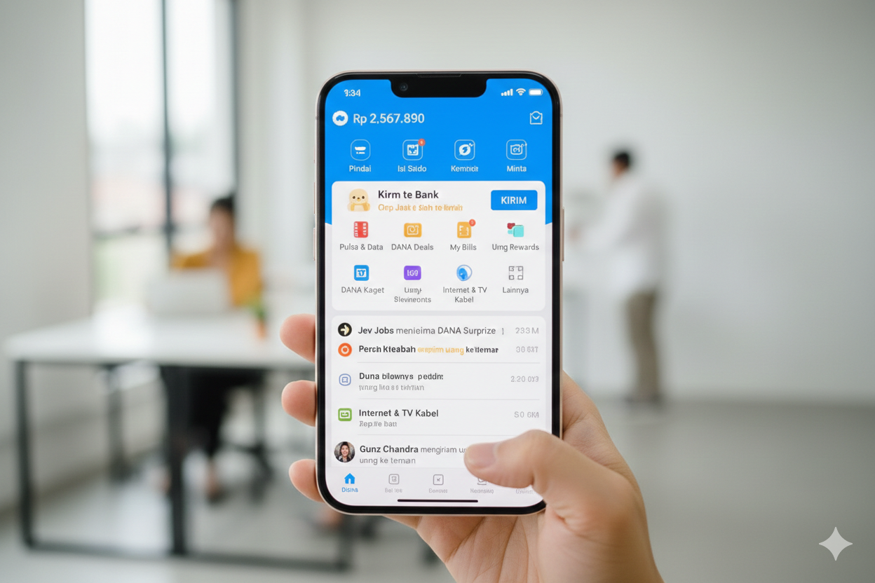 Hanya dengan HP, Saldo DANA Bisa Bertambah Cepat, Ini Caranya!