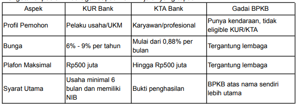 pinjaman uang 100 juta bunga rendah