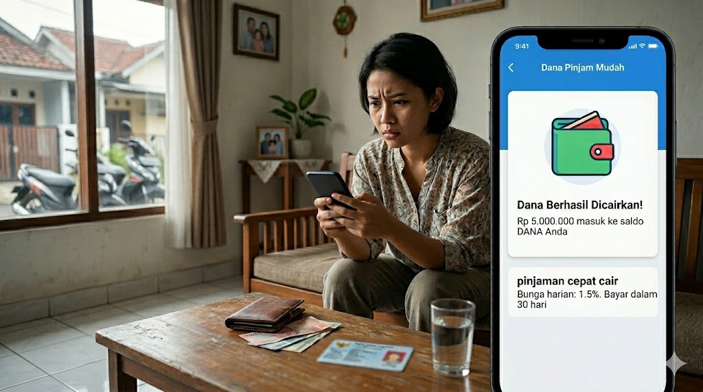 Pinjol Ilegal 2026 Bisa Cair ke Dana? Begini Cara Mengenali dan Menghindarinya