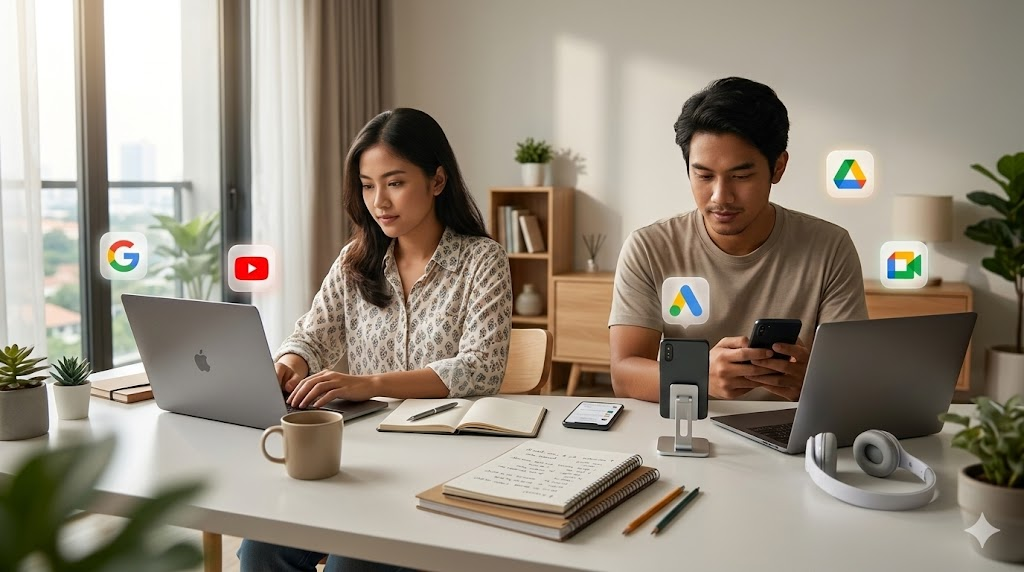 10 Cara Realistis Menghasilkan Uang di Google untuk Pemula di 2026