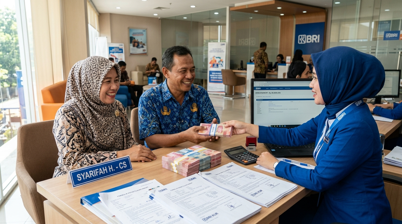 Hitung Cepat! Pinjam 30 Juta di BRI, Ini Angsuran Per Bulannya di 2026