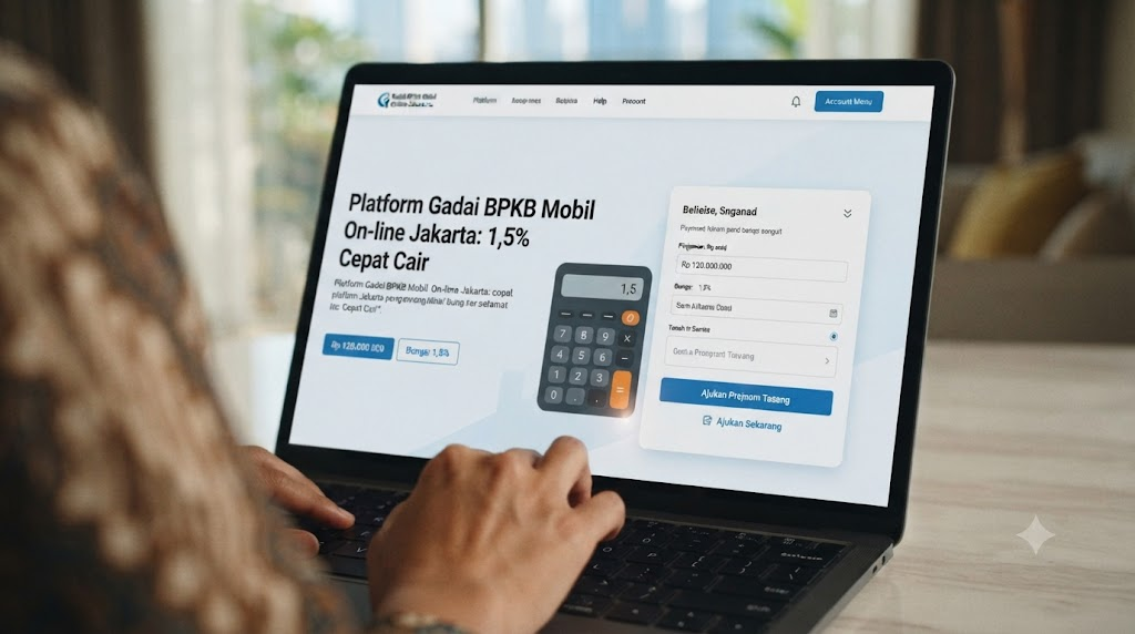 Platform Gadai BPKB Mobil Online Jakarta 2026: Cepat Cair Tanpa Harus Datang ke Kantor