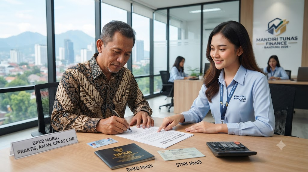 Rekomendasi Terbaik Tempat Gadai BPKB Mobil Online Bandung 2026: Praktis, Aman dan Cepat Cair