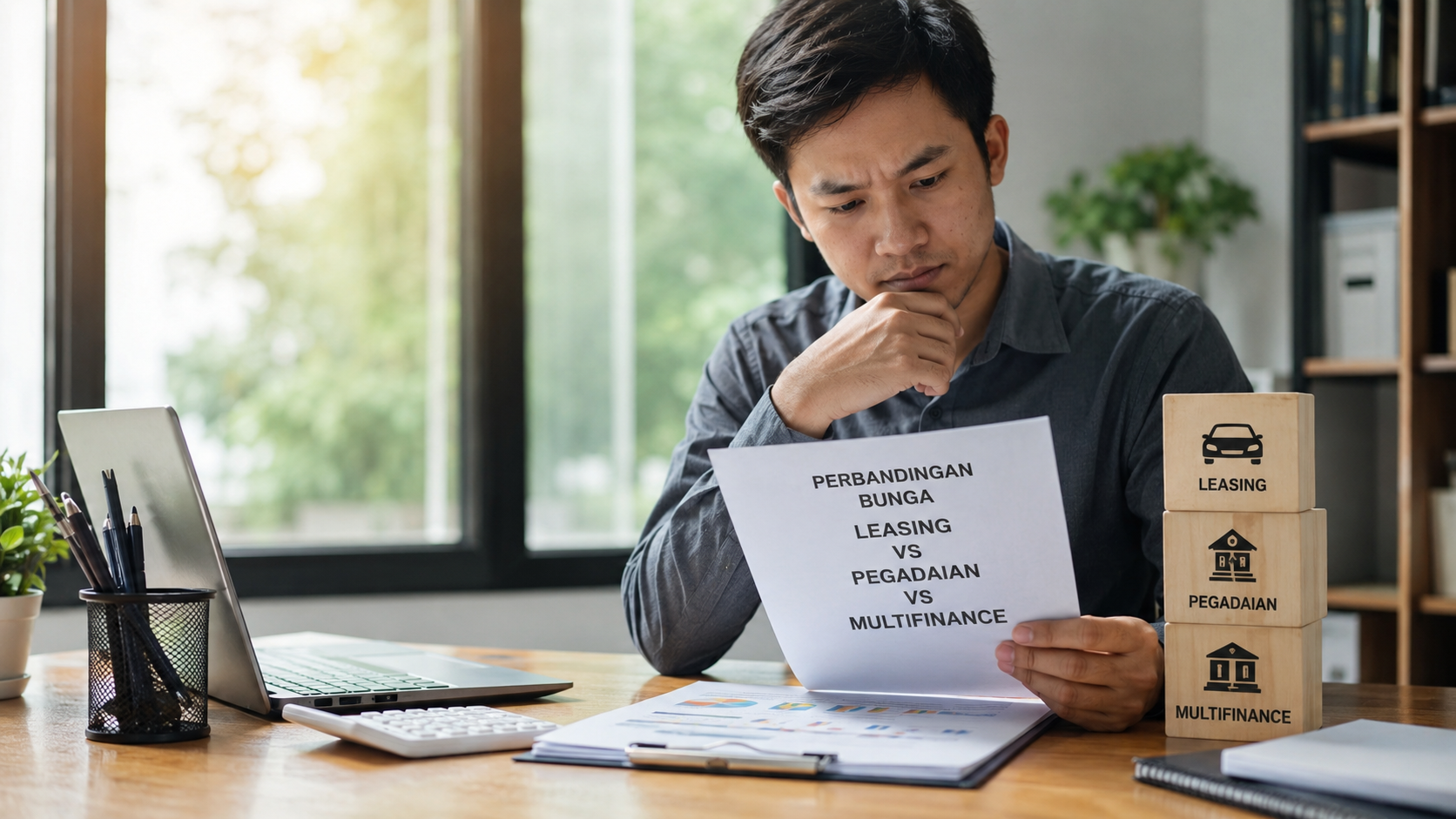 Perbandingan Bunga Leasing vs Pegadaian vs Multifinance 2026: Mana yang Paling Hemat untuk Cicilan?