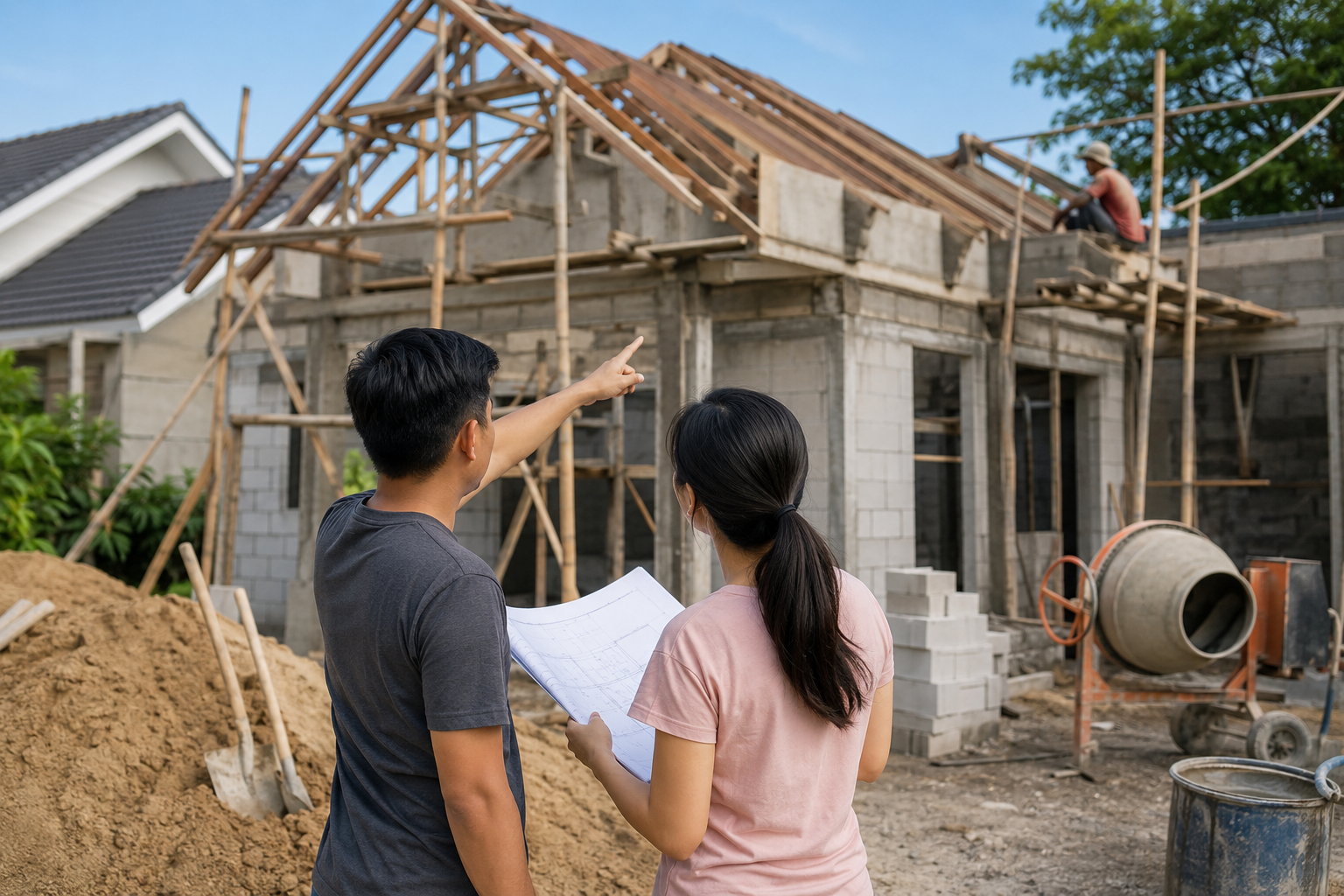 Cara Cicil Bangun Rumah Tanpa Harus Punya Uang Besar Sekaligus, Ini Strateginya!