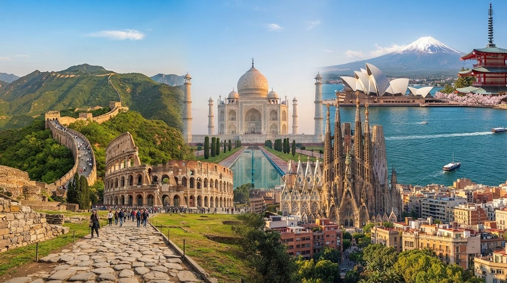 Apa Saja 7 Tempat Wisata Terkenal di Dunia? Ini Destinasi Ikonik dari Berbagai Negara