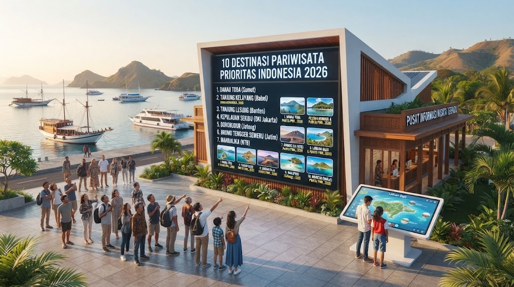 Apa Saja 10 Destinasi Prioritas Indonesia? Ini Daftar Lengkap dan Pesonanya di 2026
