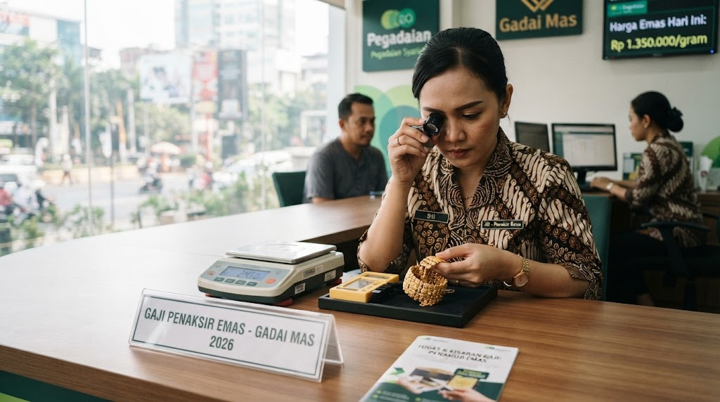 Berapa Gaji Penaksir Emas di Gadai Mas 2026? Cek Kisaran Gaji dan Tugasnya