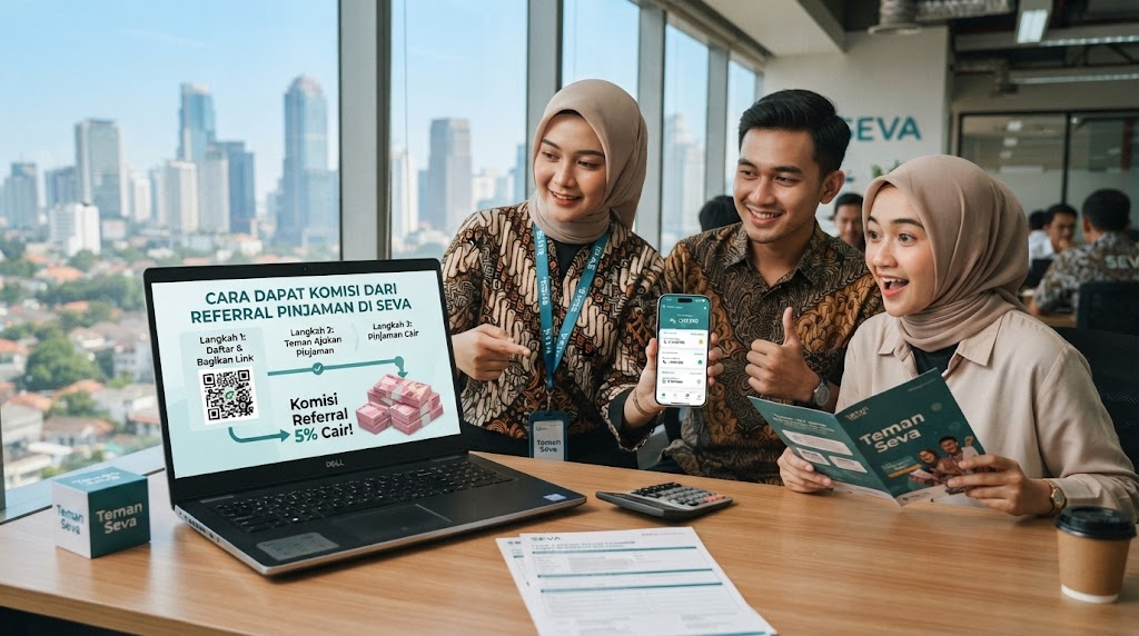 Cara Dapat Komisi dari Referral Pinjaman di SEVA, Ini Syarat dan Langkahnya