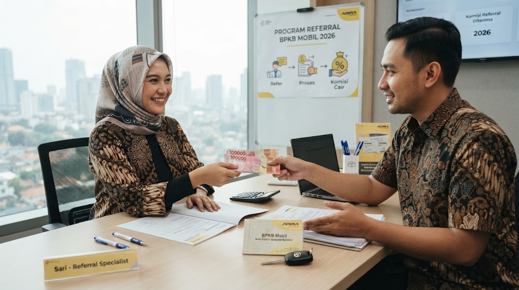 Cara Dapat Penghasilan Tambahan dari Referral BPKB Mobil di 2026, Cek Syarat dan Peluang Komisinya
