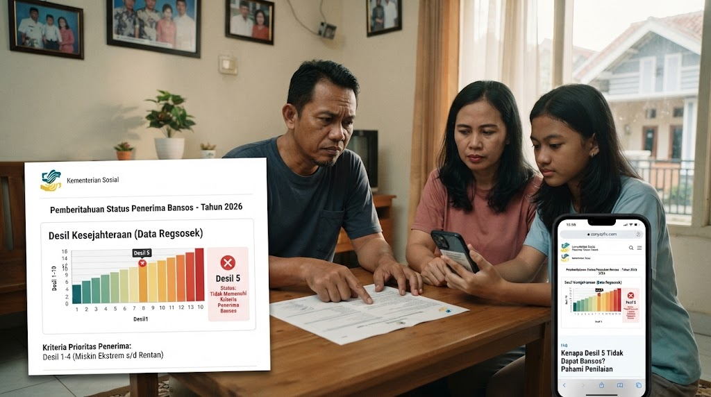 Kenapa Desil 5 Tidak Dapat Bansos? Pahami Penilaian dan Kriteria Penerimanya di 2026