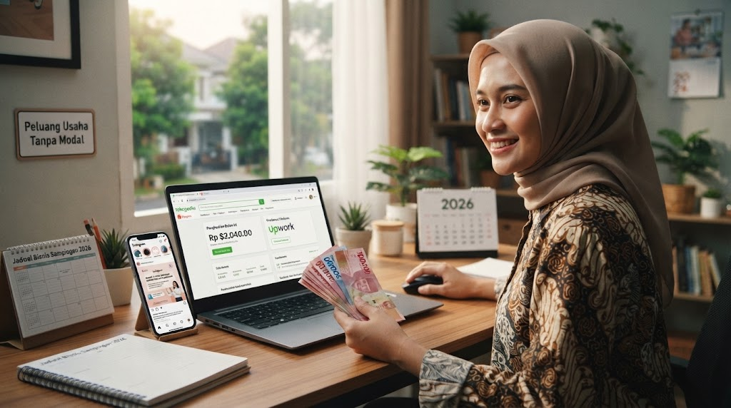 Cari Penghasilan Tambahan? Ini 10 Ide Bisnis Sampingan Tanpa Modal yang Realistis di 2026