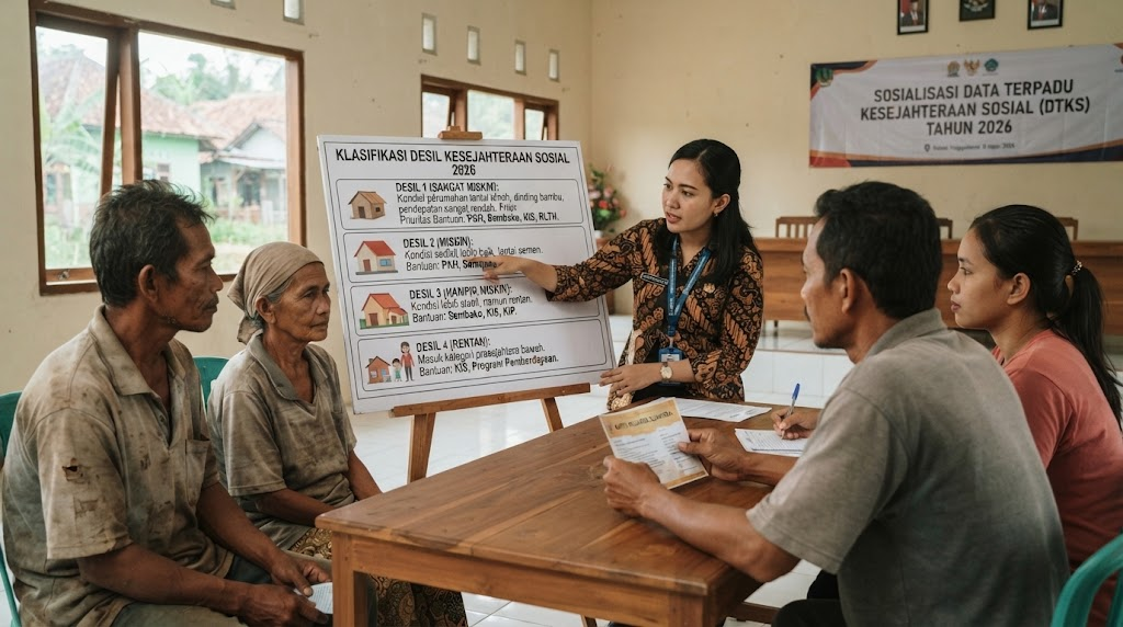 Kategori Miskin Masuk Desil Berapa di 2026? Kenali Perbedaan Desil 1, 2, 3, dan 4