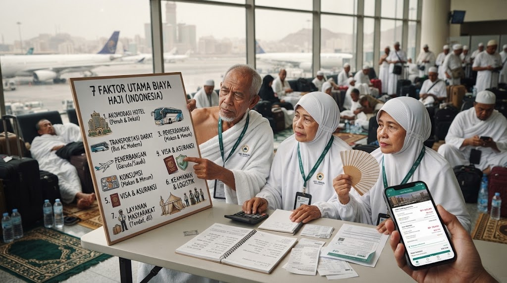 Apa yang Membuat Haji Mahal? Ini 7 Faktor Utama yang Mempengaruhi Pengeluaran Jemaah