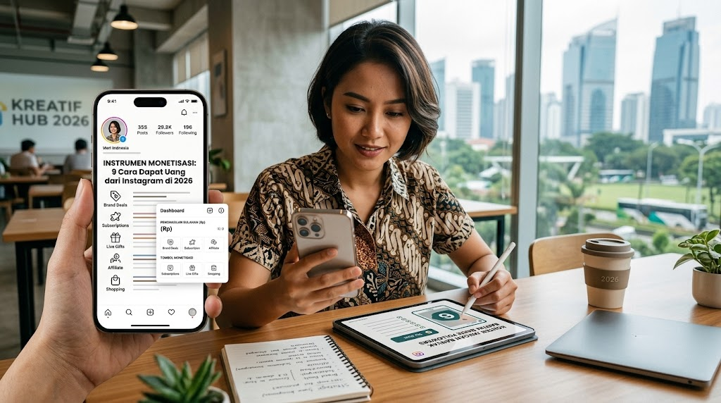 Bagaimana Cara Menghasilkan Uang dari Instagram di 2026? Ini 9 Cara yang Bisa Dicoba Tanpa Banyak Followers